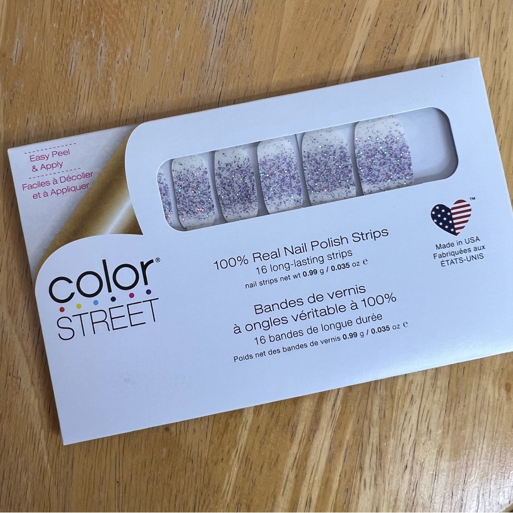 Color Street Lavish Lavender Nail Polish Strips